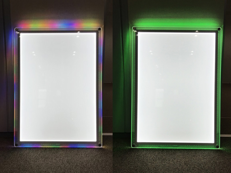 LEDアクリルパネルのレンタル 施工業者なら、展示会レンタル施工.jp!